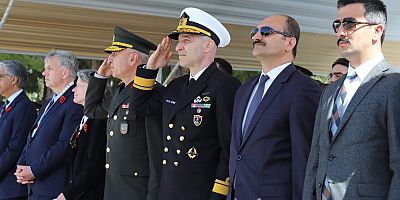 Kaymakam Abacı, Çanakkale Kara Savaşları’nın 107. Yıl Dönümü Anma Törenine Katıldı