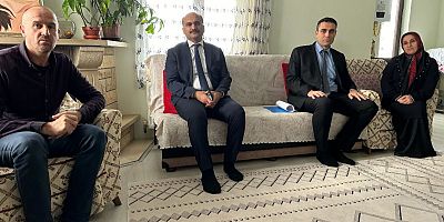 Kaymakam Abacı’dan Aile Ziyaretleri