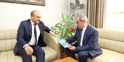 Kaymakam Abacı’dan Belediye Başkanı Özacar’a Ziyaret