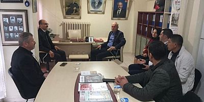 Kaymakam Abacı’dan CHP ve İyi Parti’ye Ziyaret