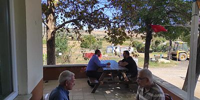 Kaymakam Abacı’dan Cumalı Köyüne Ziyaret