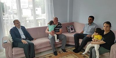 Kaymakam Abacı’dan Depremzede Ailelere Ziyaret