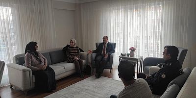 Kaymakam Abacı’dan Depremzede Ailesine Ziyaret