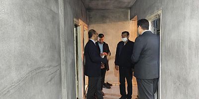 Kaymakam Abacı'dan Evi Yanan Vatandaşa Ziyaret