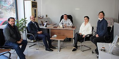 Kaymakam Abacı’dan Gazetemize Ziyaret