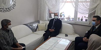 Kaymakam Abacı’dan Gazi Ailesine Ziyaret