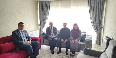 Kaymakam Abacı’dan Gazi Çolak’a Ziyaret