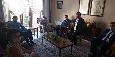 Kaymakam Abacı’dan Gazilere Ziyaret