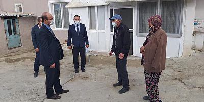 Kaymakam Abacı’dan Gazilere Ziyaret