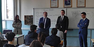 Kaymakam Abacı’dan Gelibolu Anadolu Lisesi’ne Ziyaret