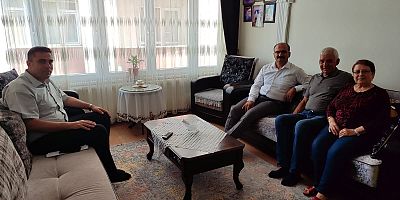 Kaymakam Abacı’dan Kıbrıs Gazilerine Ziyaret