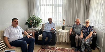 Kaymakam Abacı’dan Kıbrıs Gazisine Ziyaret