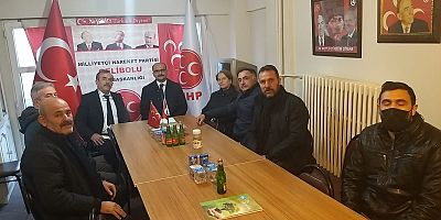 Kaymakam Abacı’dan MHP’ye İade-i Ziyaret