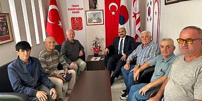 Kaymakam Abacı’dan Muharip Gaziler Derneği’ne Ziyaret