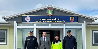 Kaymakam Abacı’dan Otoyol Jandarma Komutanlığına Ziyaret