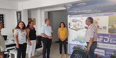 Kaymakam Abacı’dan SDF Enerji’ye Ziyaret