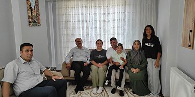 Kaymakam Abacı’dan Şehit Ailelerine Ziyaret