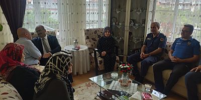 Kaymakam Abacı’dan Şehit ve Gazi Ailelerine Ziyaret