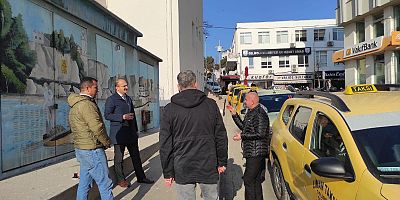 Kaymakam Abacı’dan Taksi Şoförlerine Ziyaret