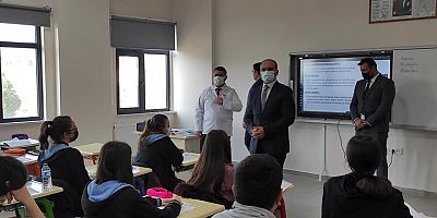 Kaymakam Abacı Fen Lisesi’ni Ziyaret Etti