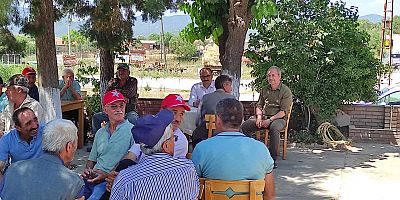 Kaymakam Abacı, Karainebeyli Köyünde Vatandaşlarla Buluştu