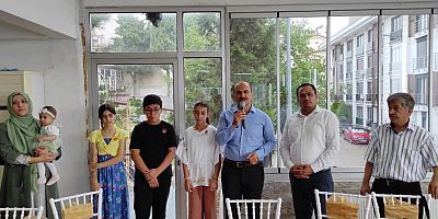 Kaymakam Abacı, Kur’an Kursu Öğrencileriyle Kahvaltıda Bir Araya Geldi