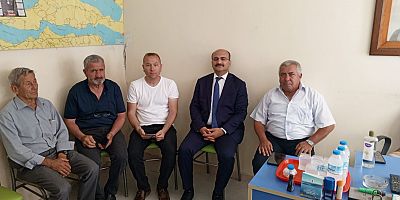 Kaymakam Abacı, Muhtarlarla Vedalaştı