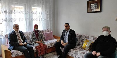 Kaymakam Abacı’nın Aile Ziyaretleri Devam Ediyor