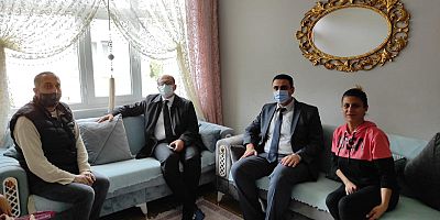 Kaymakam Abacı’nın Aile Ziyaretleri Devam Ediyor