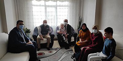 Kaymakam Abacı’nın Aile Ziyaretleri Devam Ediyor