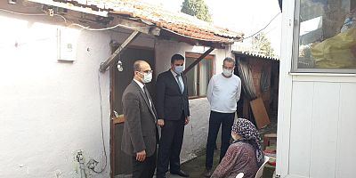 Kaymakam Abacı’nın Aile Ziyaretleri Devam Ediyor