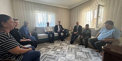 Kaymakam Abacı’nın Aile Ziyaretleri Sürüyor