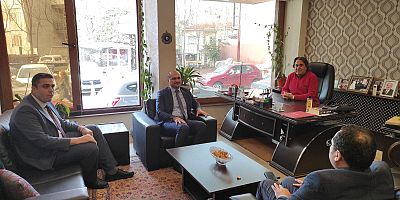 Kaymakam Abacı’nın İşyeri Ziyaretleri Devam Ediyor