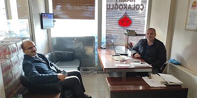 Kaymakam Abacı’nın İşyeri Ziyaretleri Devam Ediyor