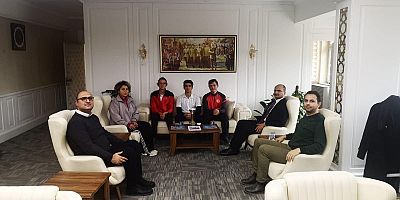 Kaymakam Abacı, Okçuluk Sporcularını Makamında Ağırladı