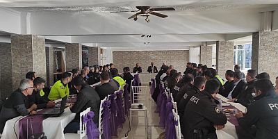 Kaymakam Abacı, Polis ve Jandarma Personeliyle Bir Araya Geldi