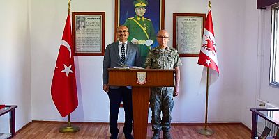 Kaymakam Abacı Veda Ziyaretlerinde Bulundu