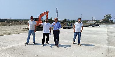 Kaymakam Abacı, Yeni Feribot İskelesi Çalışmalarını İnceledi