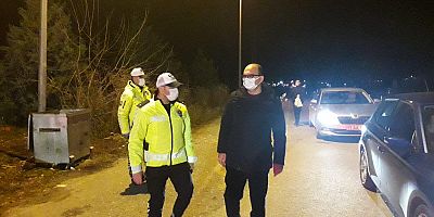 Kaymakam Abacı, Yılbaşı Gecesi Görevli Personeli Ziyaret Etti