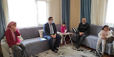 Kaymakam Bekir Abacı’dan Aile Ziyareti