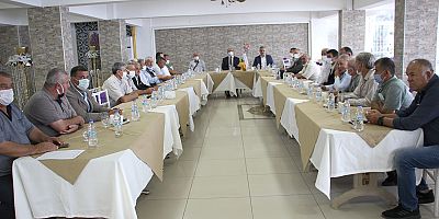 Kaymakam Bekir Abacı Muhtarlarla Bir Araya Geldi