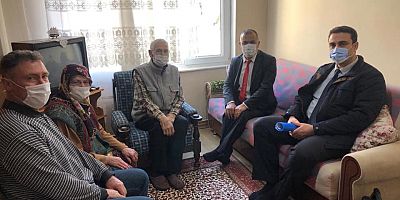 Kaymakam Kılınçkaya Ev Ziyaretlerini Sürdürüyor