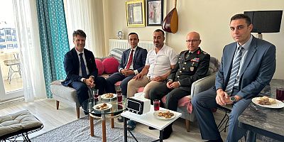 Kaymakam Koç’tan 15 Temmuz Gazisine Ziyaret