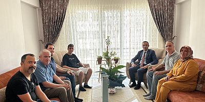 Kaymakam Koç’tan Bakır’a Tebrik Ziyareti