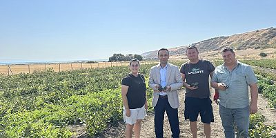 Kaymakam Koç’tan  Üretici Çiftçilere Ziyaret
