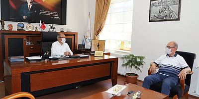 Kaymakam Nazlı’dan Başkan Özacar’a Ziyaret