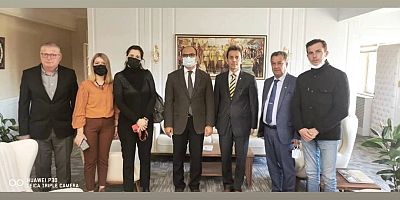 Kent Konseyinden Kaymakam Abacı’ya Ziyaret