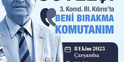 Kıbrıs Gazisi Başel, Söyleşi Gerçekleştirecek