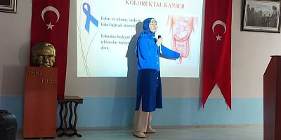 Kolorektal Kanser Farkındalık Eğitimi Verildi