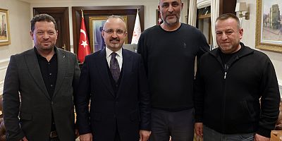 Kooperatif Başkanı Çete ve Yönetiminden Turan’a Ziyaret